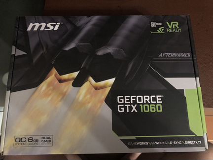 GTX 1060 6GB Msi