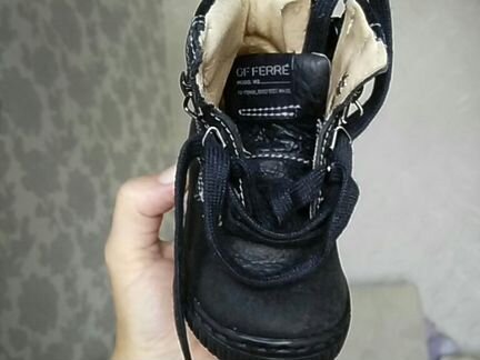 Детские ботинки р19 натуральная кожа