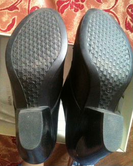 Женские кожаные полуботинки (ботильоны)