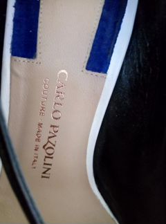 Кожаные с замшей туфли Carlo Pazolini 37р