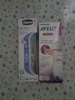 Новые бутылочки Chicco, Avent