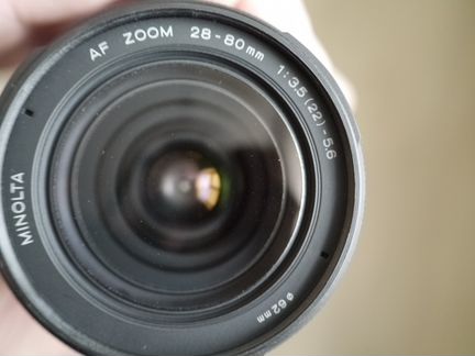 Sony minolta AF zoom 28-80 mm автофокусный фф