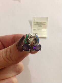 Серебряные серьги