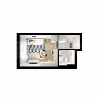 Квартира-студия, 19.9 м², 9/32 эт.