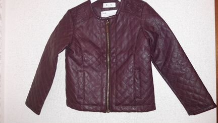 Куртка кожаная р.104