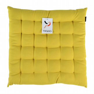 Подушка на стул Tkano Wild 40х40 см горчичная