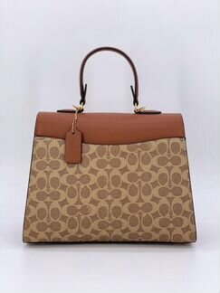 Сумка Coach Tabby Top Handle коричневый