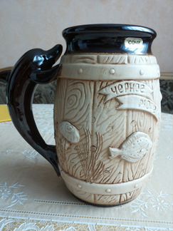 Пивная кружка новая 1л