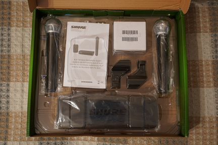 Микрофонная радиосистема shure BLX288E/PG58 M17