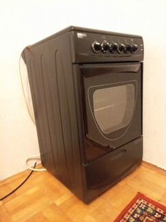 Электроплита с духовкой 4 комфорки, стеклокерамика