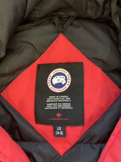 Куртка canada goose 14-16 лет девочке