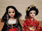 Фарфоровые куклы из коллекции (японка и испанка)