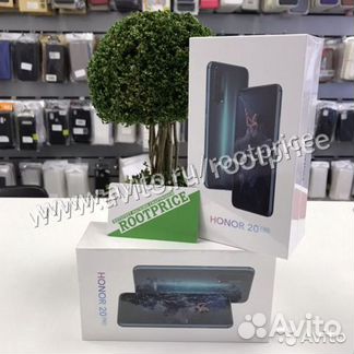 Honor 20 Pro EAC Ростест 8/256Gb Бел/Син/Черный