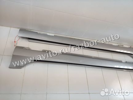 Накладки на пороги Volvo S60 2010+
