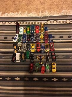 Машинки hot wheels, 58 штук