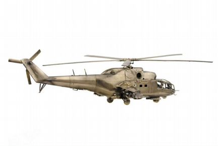 Российский ударный вертолет ми-24А (1:72)