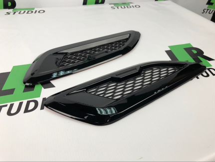 Жабры накладки на капот evoque