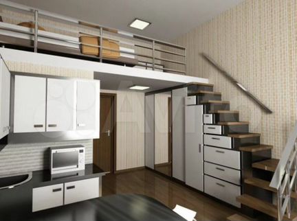 Квартира-студия, 22.1 м², 1/5 эт.
