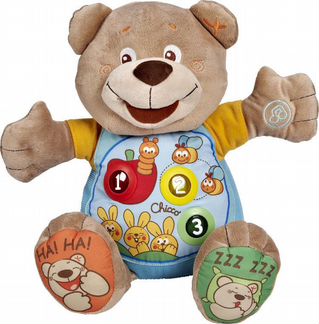 Развивающий интерактивный мишка Chicco