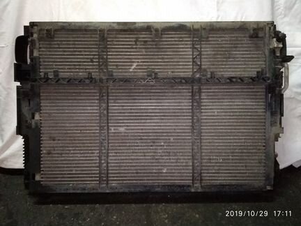 Радиатор охлаждения Mercedes W221 W216 рестайлинг