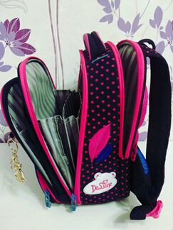 Ранец DeLune с попугаями