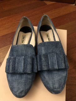 Лоферы Miu Miu