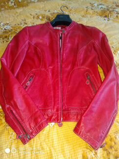 Куртка кожаная