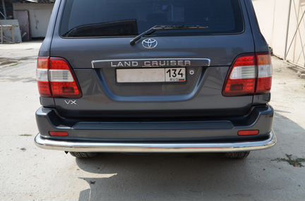 Защита Toyota Land Cruiser 100 угловая большая