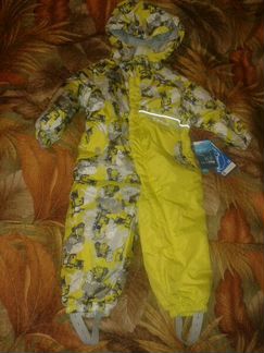 Новый слитный Финский комбез Tokka Tribe салатовый