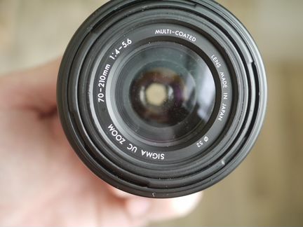 Sigma pentax 70-210 f 4-5,6 механический полнокадр