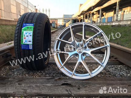 Колёса в сборе R18 для Skoda Octavia, HRE silver