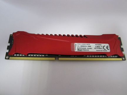 Оперативная память 4Gb Kingston DDR3 1866Mhz